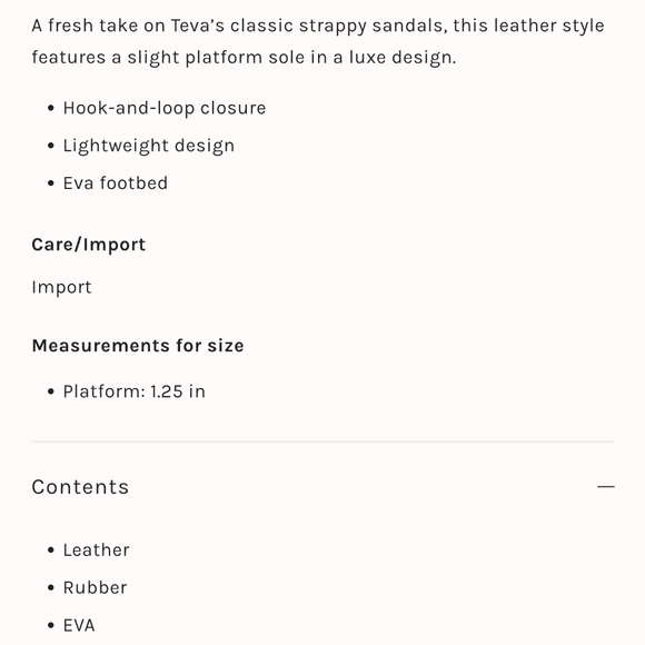 Teva x Free People Midform Leather Sandal - Picture 4 of 7